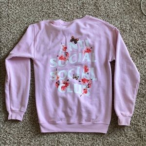 Anti Social Social Club crew neck size small
